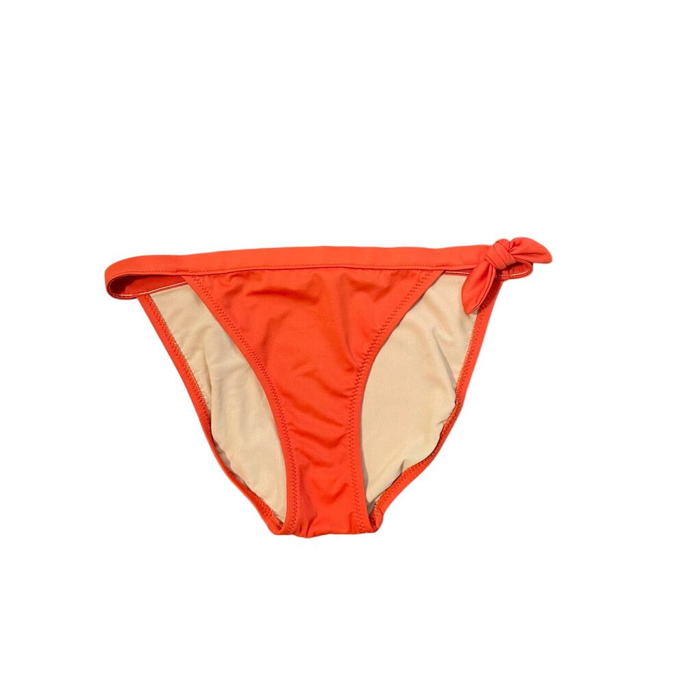 J.Crew Orange Side Tie Bikini Bottom Women’s M